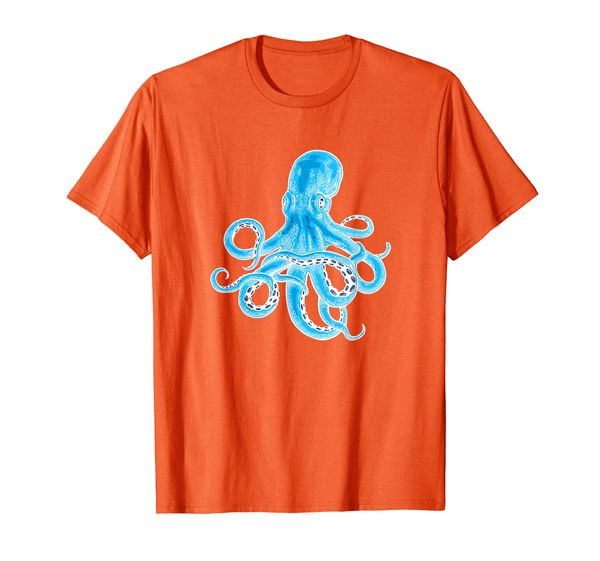 

Octopus Giant Blue T-Shirt, Mainly pictures