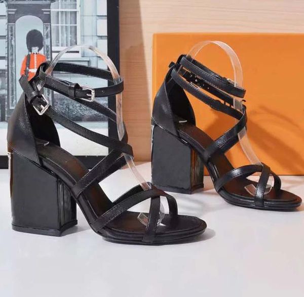 

classics ladies high heels exquisite and comfortable strap women letters high heel short boots leather material shoe10 07, Black