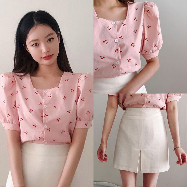 

two piece suit blouse summer women femme casual women short sleeve girls cotton plus size mini linen skirts pants suit, Gray