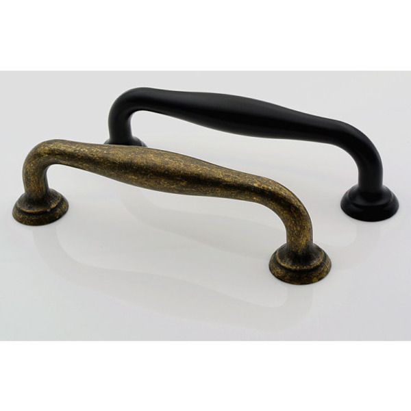 

3.78" 5"vintage drawer pulls handles knobs antique bronze black kitchen cabinet door handle pull knob rustic cupboard hardware