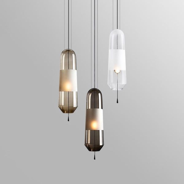 

modern led stone pendant lights deco maison hanging lamp pendant lamp lights bedroom living room