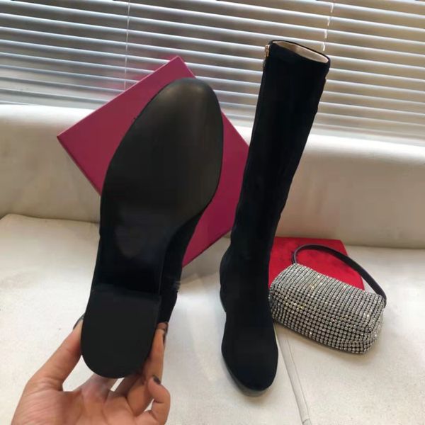 

black high and low womens boots platform designer dedicated dating shoes