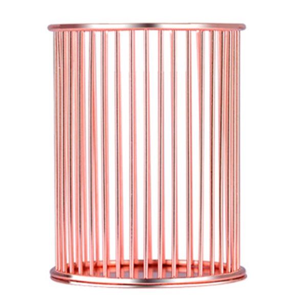 

hanging baskets decoration hollow tube multifunctional iron pen holder deskstorage