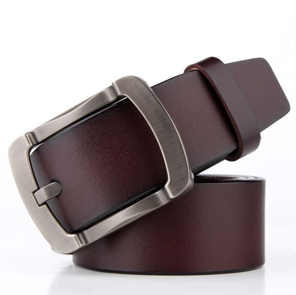 

belt belts for men women black leather gold buckle with white, Black;brown