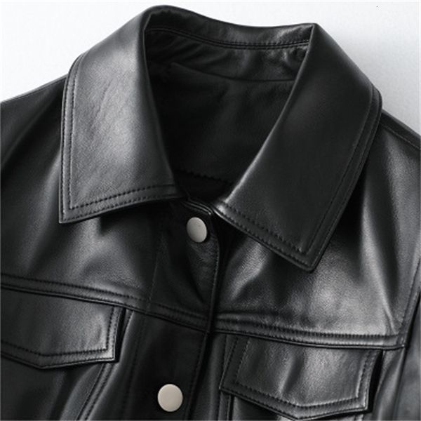 

2021 genuine leather female spring h39 5fu9, Black;brown