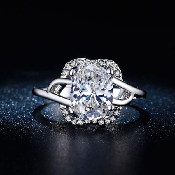 

wedding rings elegant engagement ring gifts for women silver color luxury with zircon square white jewelry design, Slivery;golden