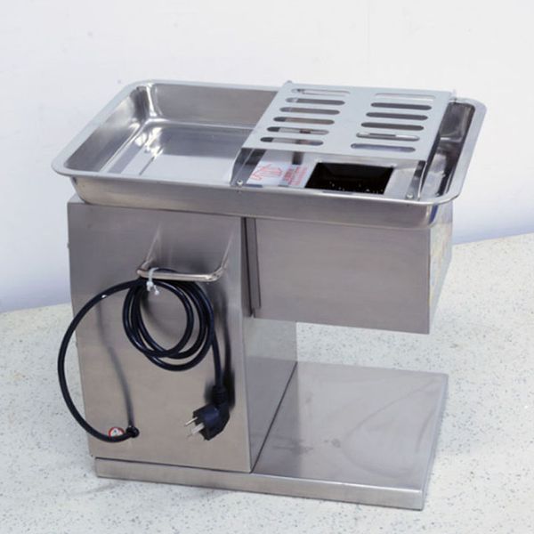 

400kg/h stainless steel multifunctional cutter cutting meat machine commercial electric sliced meat shredded maker price