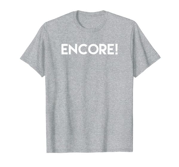 

encore - we want to see more - t-shirt, White;black