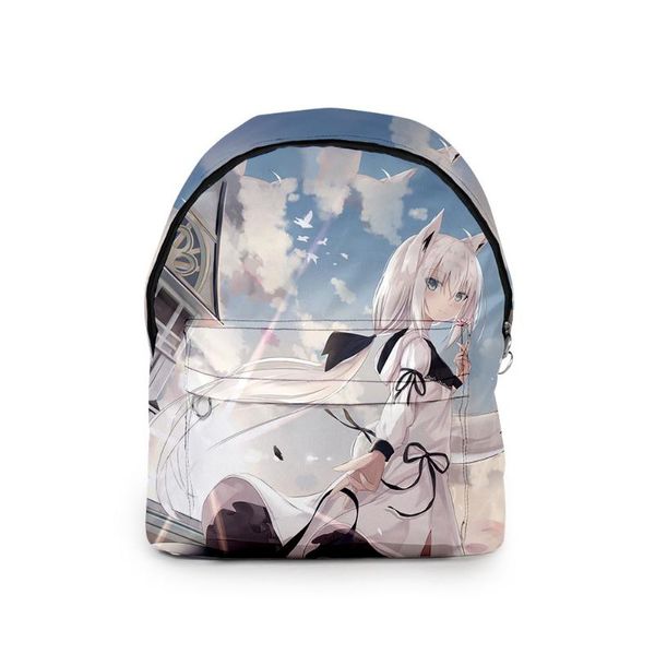 

backpack hololive fashionable and simple college style for men women