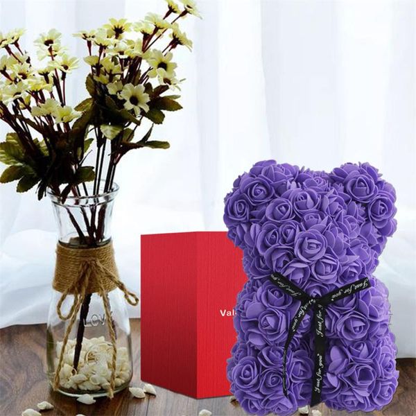 

gift wrap rose bear teddy and necklace card box set for anniversary birthdays bridal showers mother's day l5