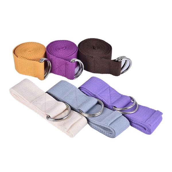 

adjustable sport stretch strap d-ring belts gym waist leg fitness yoga belt