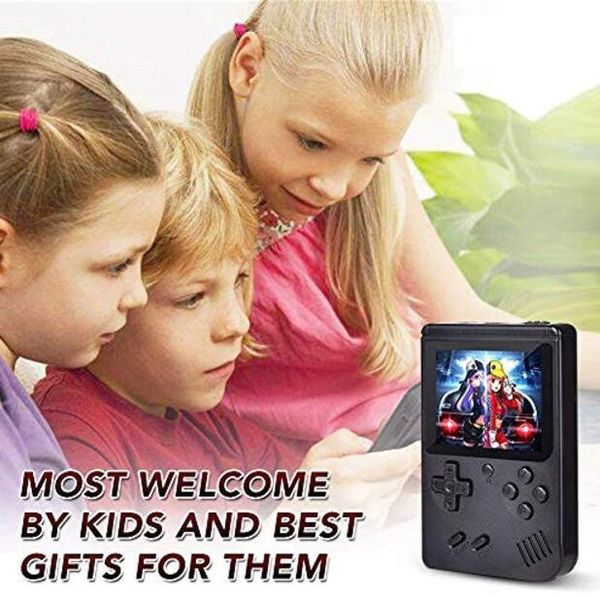 

retro handheld game player 300 in 1 lcd screen display portable game console nostalgic game pad with box kids gift
