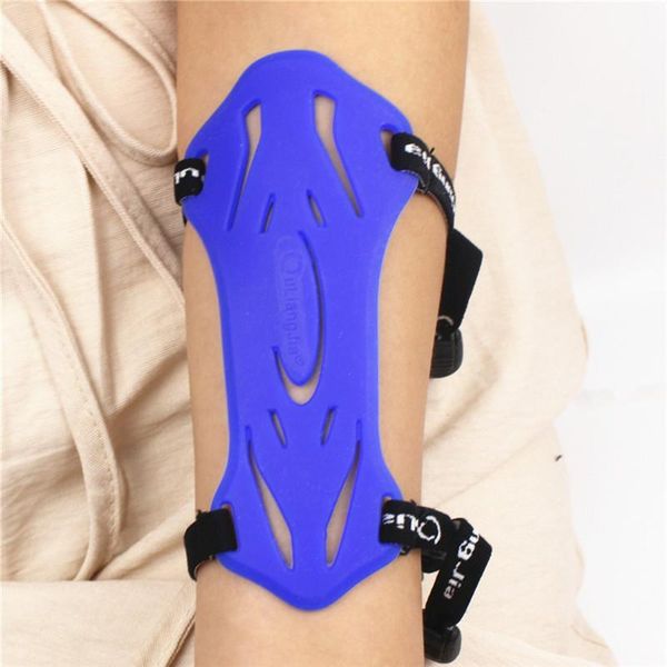 

rubber protective gear for shooting elbow arrow archery protector portable training sports safty accessories, Black;gray