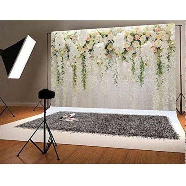 

party decoration 1pcs 210x150cm rose flower wedding pography backdrops wall background cloth scene decor studio props