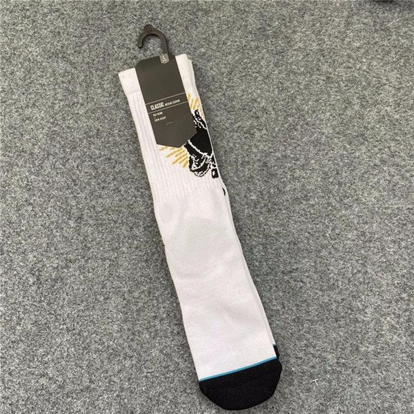 

men's socks god bless novelty skateboard for men hip hop fashion brand basketball sports, Black