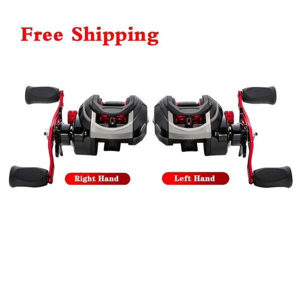 

baitcasting fishing reel left right hand raft fishing wheel baitcast reel 6.3:1high speed 6kg max drag coil wheels