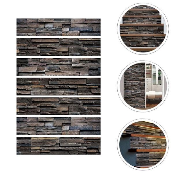 

wall stickers 7pcs vintage renovation pretty diy decals practical pvc