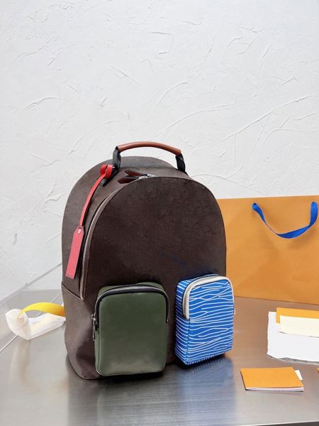 

palm spring designer backpack presbyopic bags multipocket men backpacks campus business computer luxury brand fashion women cowhide bag