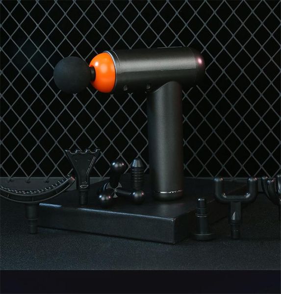 

massage gun neck pain massager deep tissue muscle relax body lcd display fascia