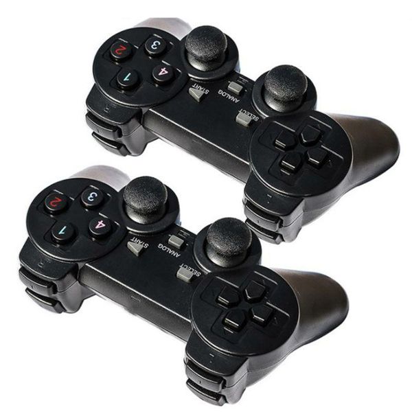 

usb wireless double handle game controller joystick vibration gamepad for pc 24bb