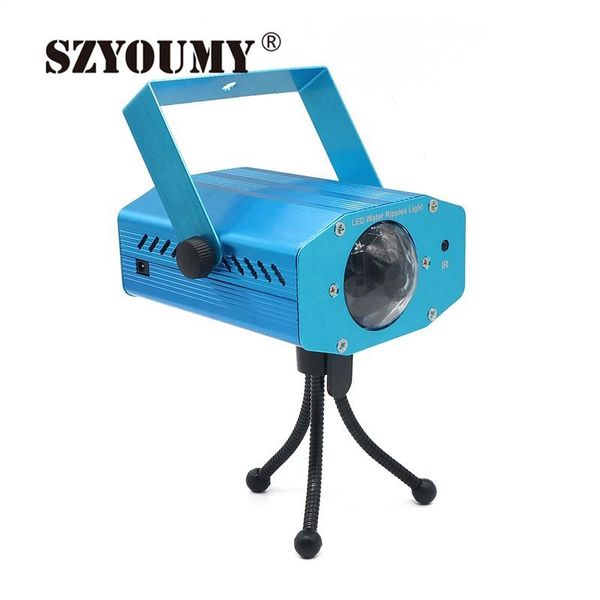 

effects szyoumy rgbw led stage lights 12w water wave ripple disco light party pattern lighting show laser projector