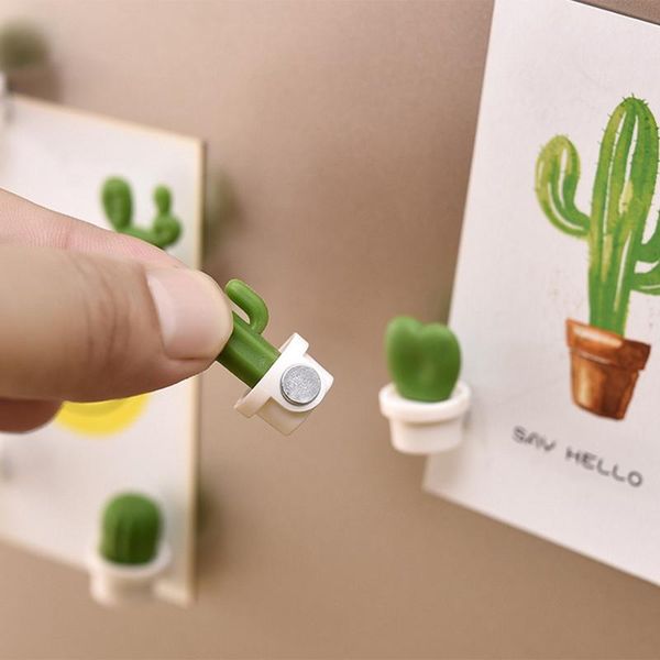 

fridge magnets 6pcs cute succulent plant magnetic refrigerator stickers creative gift home decor