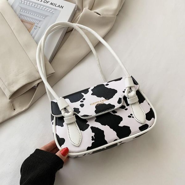 

evening bags fashion shoulder bag for mobile phone woman autumn winter 2022 baguette zebra korean handle bolso de mano