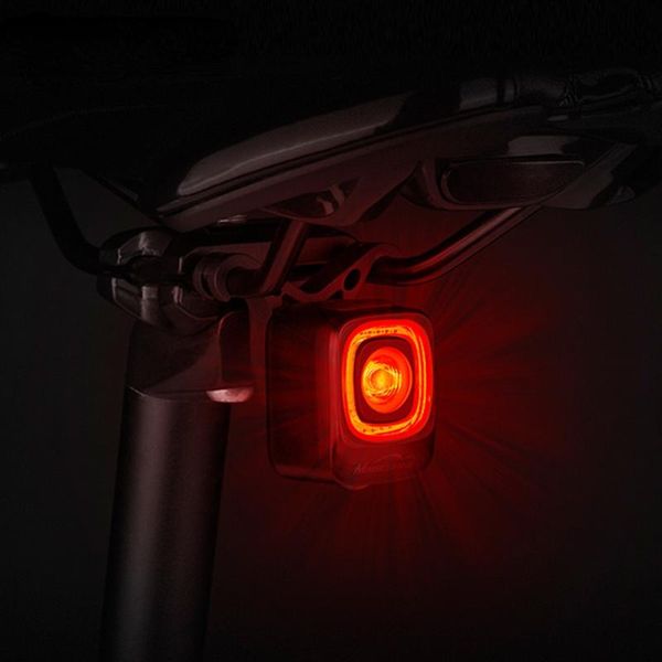 

bike lights bicycle smart auto brake sensing light seemee 200 ipx6 waterproof led charging rear cycling taillight acce