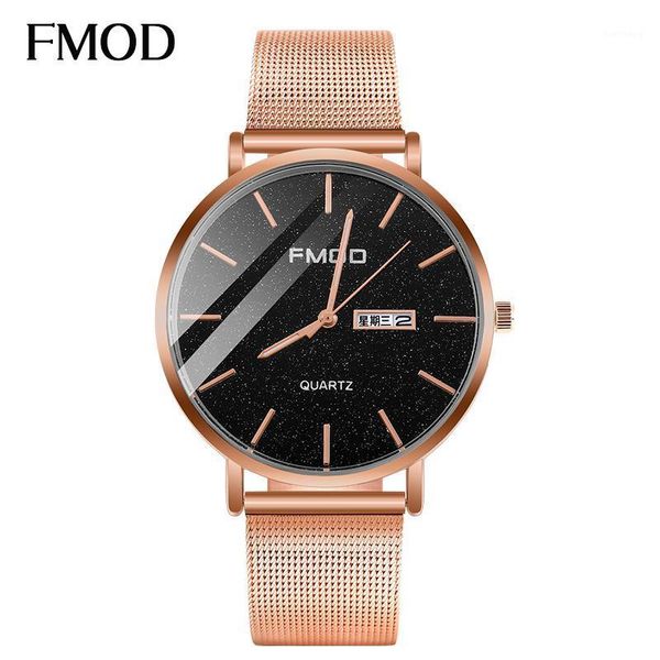 

men watches 2021 luxury male elegant ultra thin watch business stainless steel mesh quartz relogio masculino wristwatches, Slivery;brown