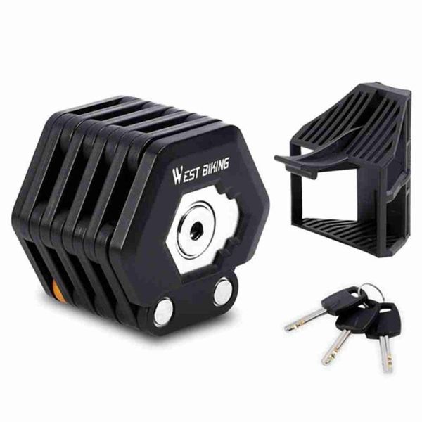 

bike locks bicycle folding lock anti-theft mountain electromobile chain car electric motorcycle q7r0
