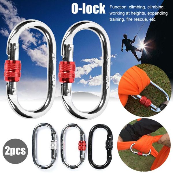 

2 yoga hammock swing spinner rotary ring professional universal lock carabiner rock climbing buckle rotational swivel connector