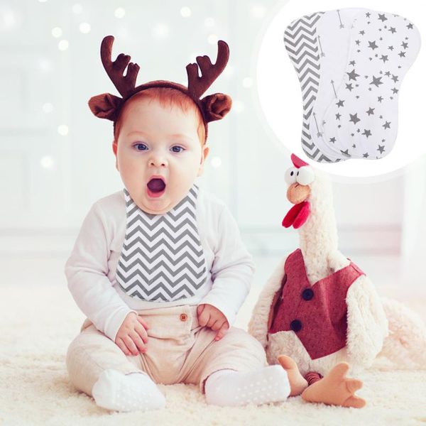 

3pcs sweat absorbent cloth durable baby saliva towel lovely infant burping towel