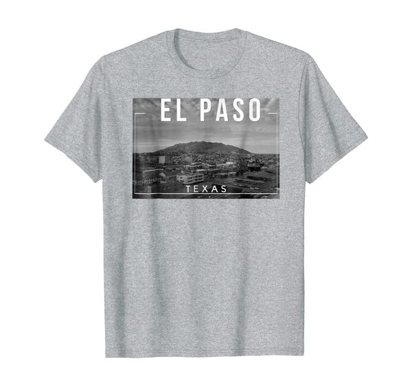 

El Paso Texas TX Skyline Rio Grande - Tee, Mainly pictures