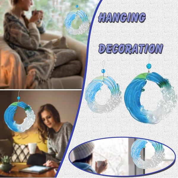 

2pcs acrylic outdoor indoor ocean catching decoration home decoration accessories for living room teen room decor gifts new