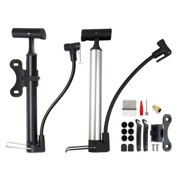 

bike pumps portable high-pressure pump bicycle mountain inflator mini