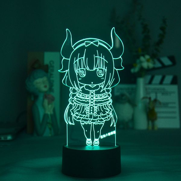 

cartoon night light led bluetooth speaker 3d lamp table girl kids nightlight anime fans friends birthday holiday party decoration