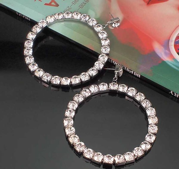 

dangle & chandelier fashion all-match round earrings, Silver