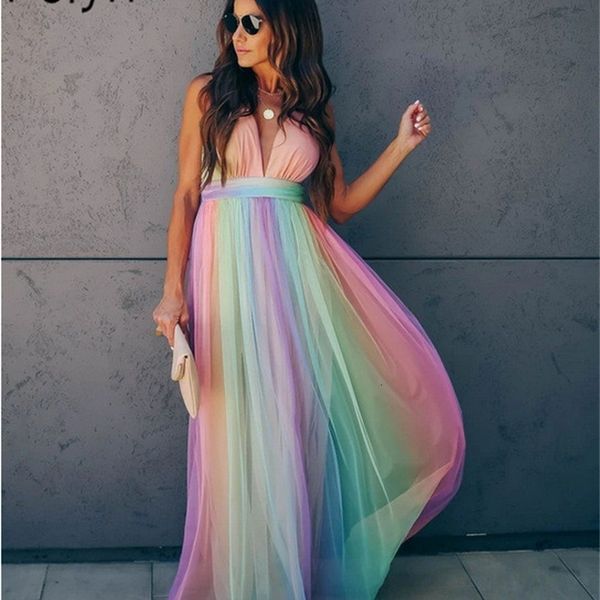 

- famous pleated dress, rainbow color, spaghetti shoulder strap, maxi, summer 2021 wr7z, Black;gray