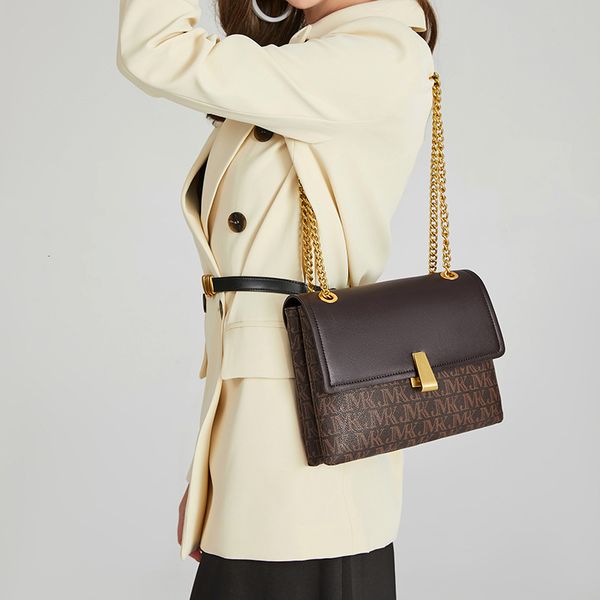 

xiaozhong bags bag handbags zhixiaofang crossbody full leather women's 2021 ins chain korean single shoulder messenger