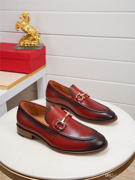 

italian fashion luxury elegant oxford shoes for mens shoes large sizes men formal shoes leather men dress loafers man slip on masculino, Black