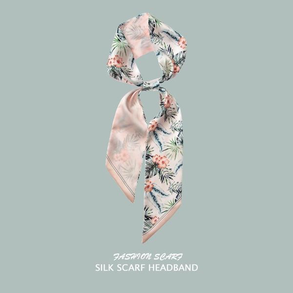 

scarves fashion neckerchief women hair scarf small shawl wrap headband hijab girl silk pashmina bandana brand female foulard, Blue;gray