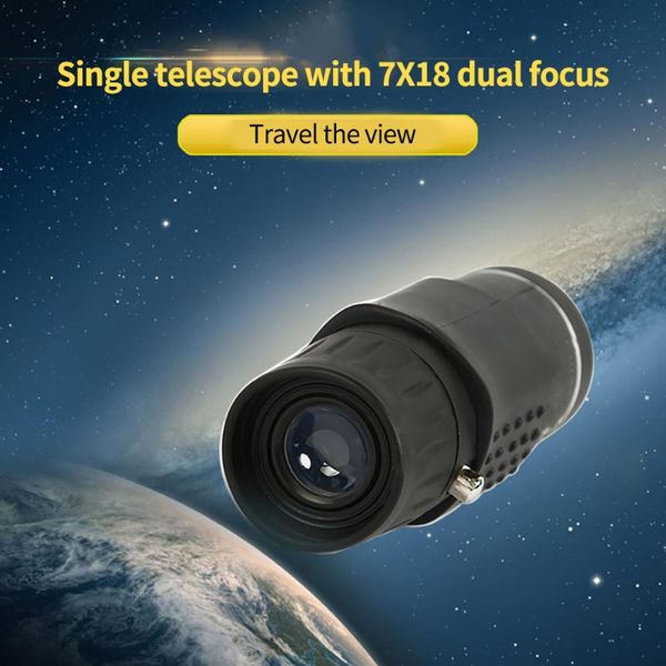 

telescope & binoculars monocular mini portable focusing 6x18 optical single tube concert sightseeing for outdoor hiking