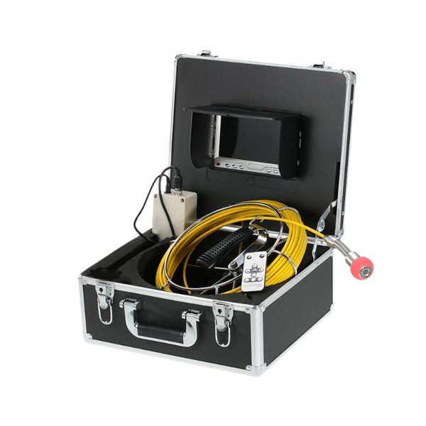 

7" lcd monitor 960tvl ccd pipeline drain pipe sewer inspection camera endoscope baroscope inspection system with 20m cable