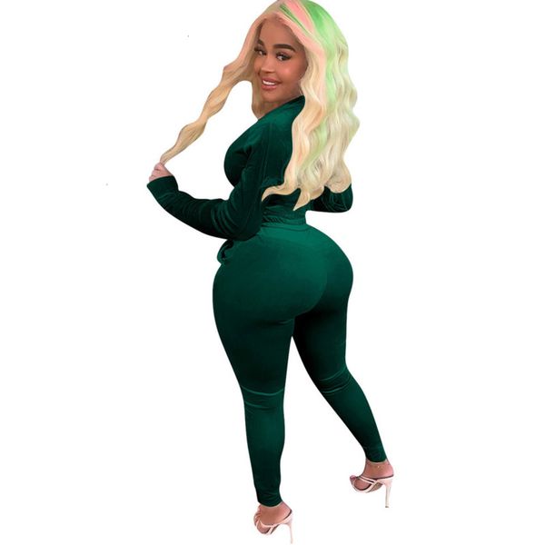 

women's new fashion sports leisure 2021 suit, Gray