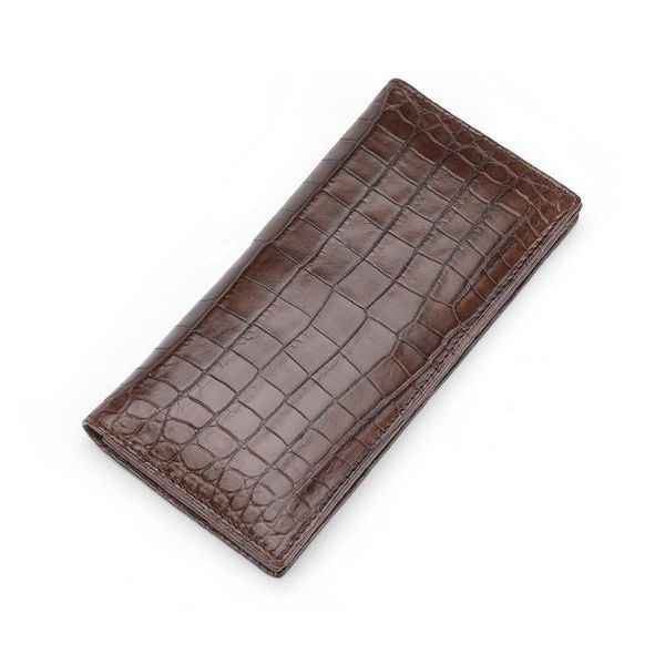 

wallets wallet men billetera hombre billeteras crocodile skin luxury carteras carteira masculina exquisite leather purse, Red;black