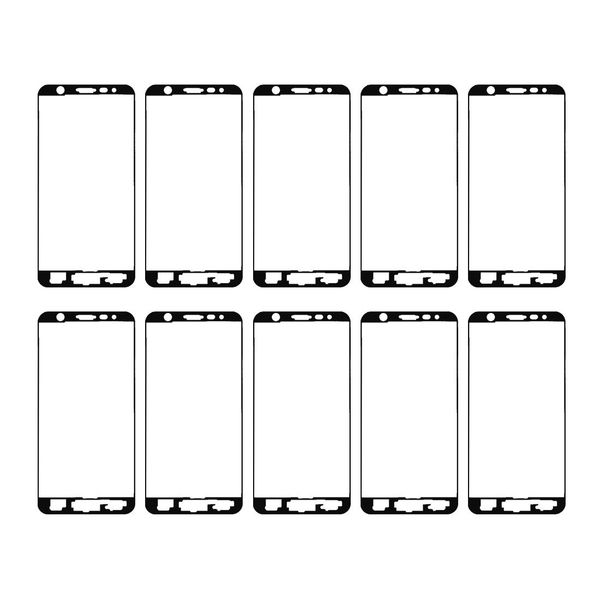 

10 pcs for galaxy j7 prime g610 front housing adhesive