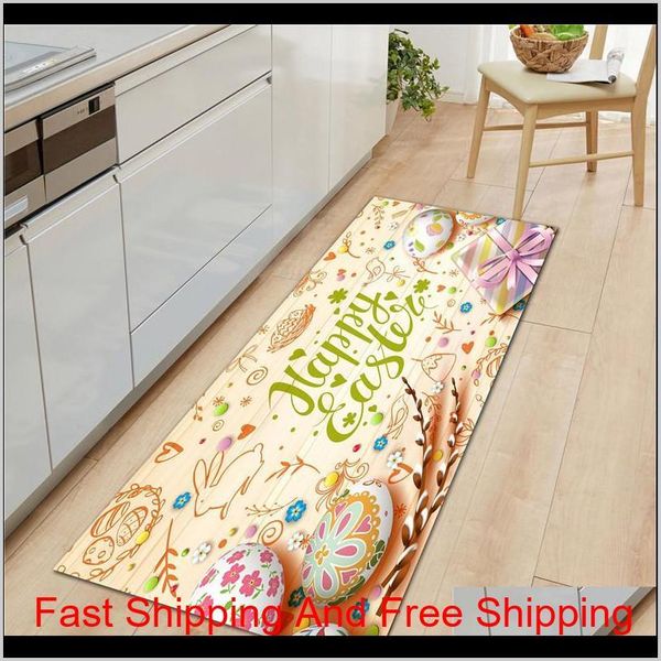 

easter doormat non slip washable bathroom rug happy easter egg printed indoor outdoor entrance qylhai garden2010
