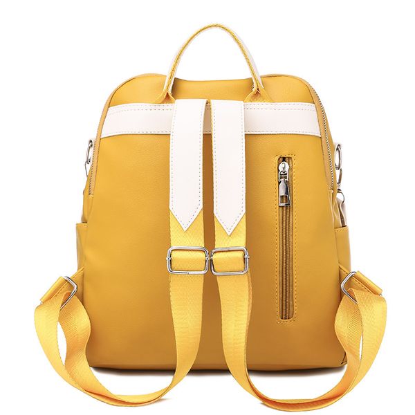 

fashionable rivet womens leather backpack small soft pu backpack female trendy fashion ladies backbag 2020 new