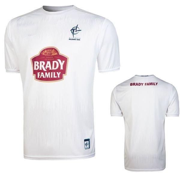 

2021 kildare gaa 2-stripe home jerseys ireland jersey shirt, White;black