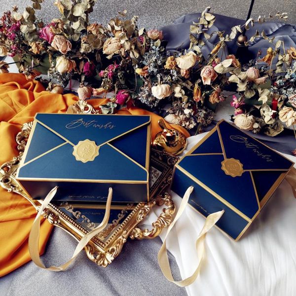 

gift wrap candy cake paper box creative crafts diy boxes with handle cookie chocolate macaroon wedding packaging party favors